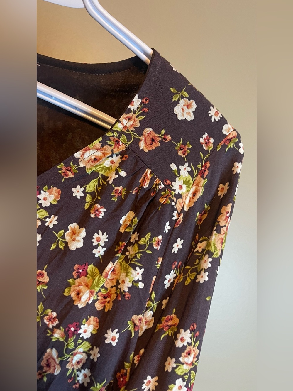 Listicle Finally Fall Baby Doll Floral Dress - Picture 9 of 12